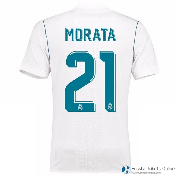 Real Madrid Trikot Heim Morata 2017-18 Fussballtrikots Günstig